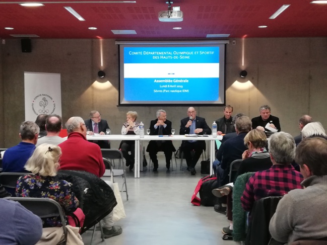 Retour sur l'Assemblée Générale ordinaire du CDOS 92 Retour sur l'Assemblée Générale ordinaire du CDOS 92