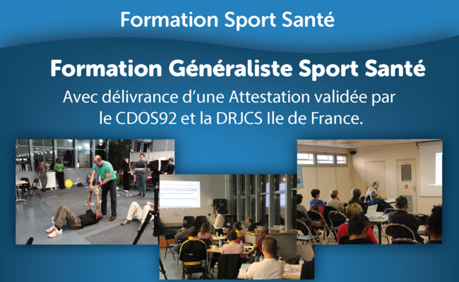 Formation Généraliste Sport Santé - Session juin 2019 Formation Généraliste Sport Santé - Session juin 2019