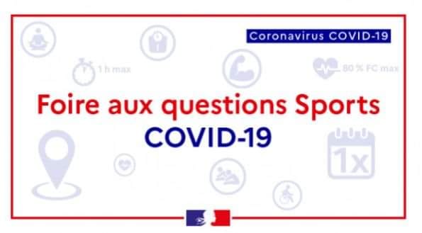 Le Ministère des Sports vous informe - FAQ Sports