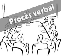 Procès Verbaux des réunions et de l'Assemblée Générale du Conseil d'Administration 2020 Procès Verbaux des réunions et de l'Assemblée Générale du Conseil d'Administration 2020