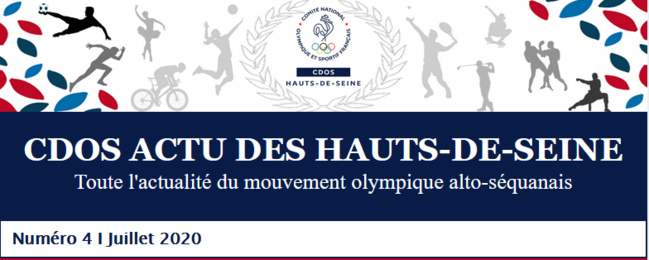 LE 4ÈME NUMÉRO DU CDOS ACTU DES HAUTS-DE-SEINE - JUILLET 2020