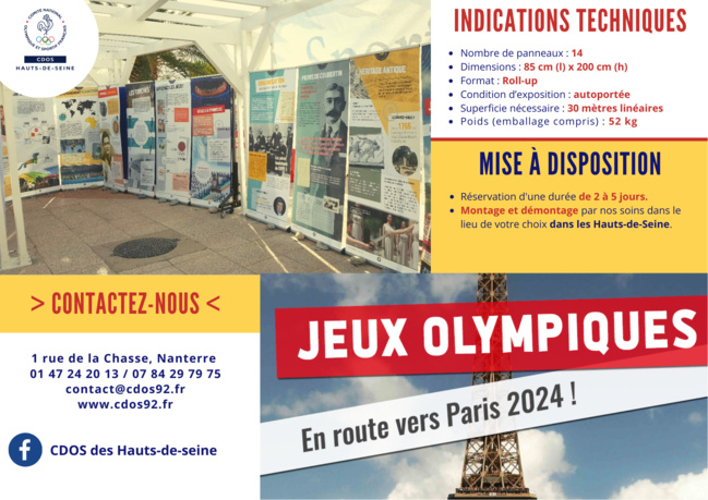 L'exposition itinérante du CDOS 92 se dévoile à Sèvres - Vacances apprenantes 2020