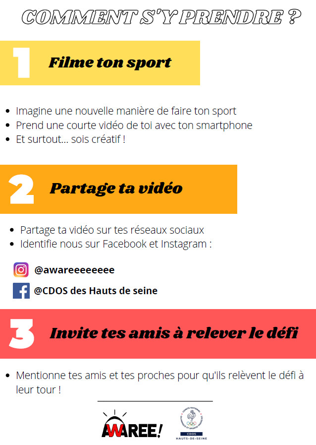 "Bouge ton Sport !" - Le challenge 100% digital de la SOP 2021