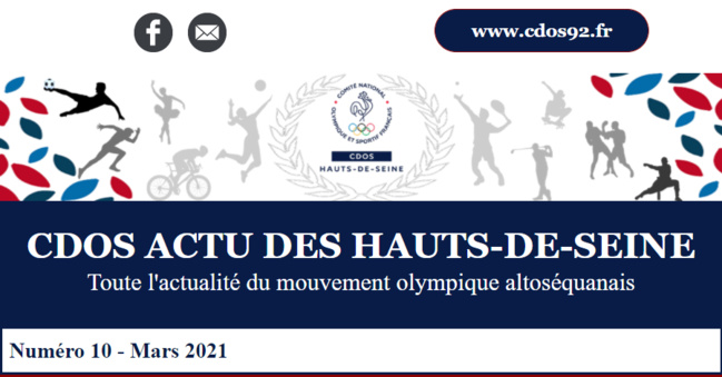 CDOS Actu des Hauts-de-Seine - N°10 - Mars 2021