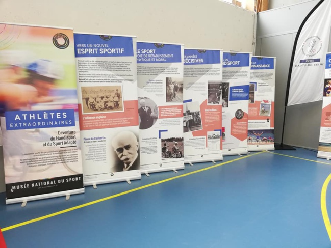 Notre nouvelle exposition itinérante : "Athlètes extraordinaires : l'aventure du Handisport et du Sport Adapté" Notre nouvelle exposition itinérante : "Athlètes extraordinaires : l'aventure du Handisport et du Sport Adapté"