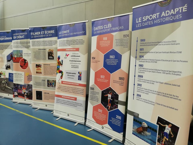 Notre nouvelle exposition itinérante : "Athlètes extraordinaires : l'aventure du Handisport et du Sport Adapté" Notre nouvelle exposition itinérante : "Athlètes extraordinaires : l'aventure du Handisport et du Sport Adapté"