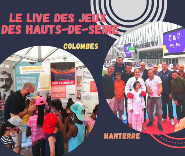 Les Jeux de Tokyo s'invitent dans les Hauts-de-Seine ! Le Live de Jeux de Colombes et Nanterre 