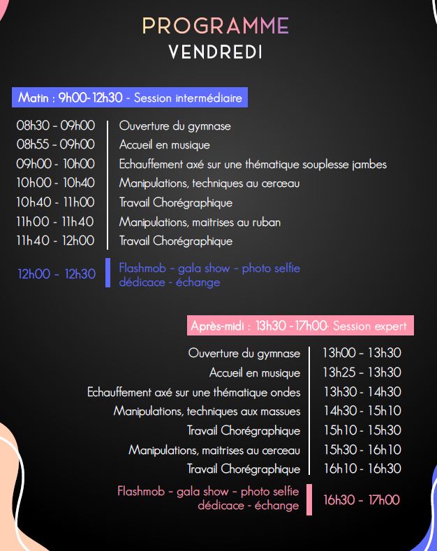 Le club Antony GR vous invite à sa Master Class - les 5 et 6 novembre 2021 - Les inscriptions sont ouvertes ! Le club Antony GR vous invite à sa Master Class - les 5 et 6 novembre 2021 - Les inscriptions sont ouvertes !