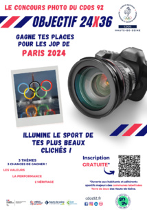 Lancement du Concours photo du CDOS 92 pour Paris 2024 !