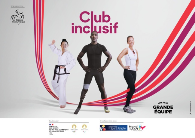 Lancement du programme "Club Inclusif" du Comité Paralympique et Sportif Français ! Lancement du programme "Club Inclusif" du Comité Paralympique et Sportif Français !