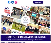 CDOS Actu des Hauts-de-Seine - Numéro 23 - Novembre et décembre 2022