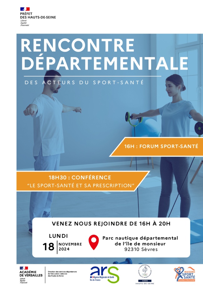 Première rencontre départementale des acteurs du sport-santé Première rencontre départementale des acteurs du sport-santé