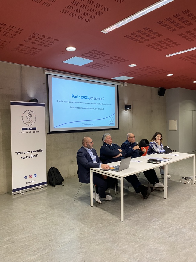 Conseil d'administration élargi aux comités sportifs Conseil d'administration élargi aux comités sportifs