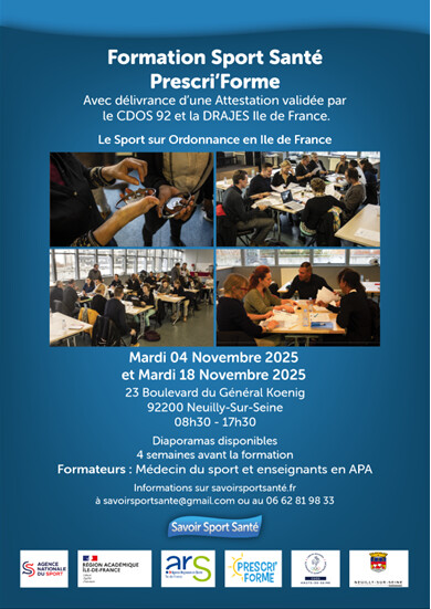 Formation Prescri'forme - session Novembre 2025