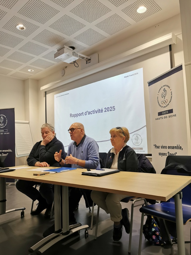 Assemblée générale ordinaire du CDOS 92