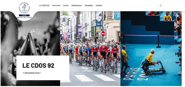 Le CDOS 92 lance son nouveau site internet