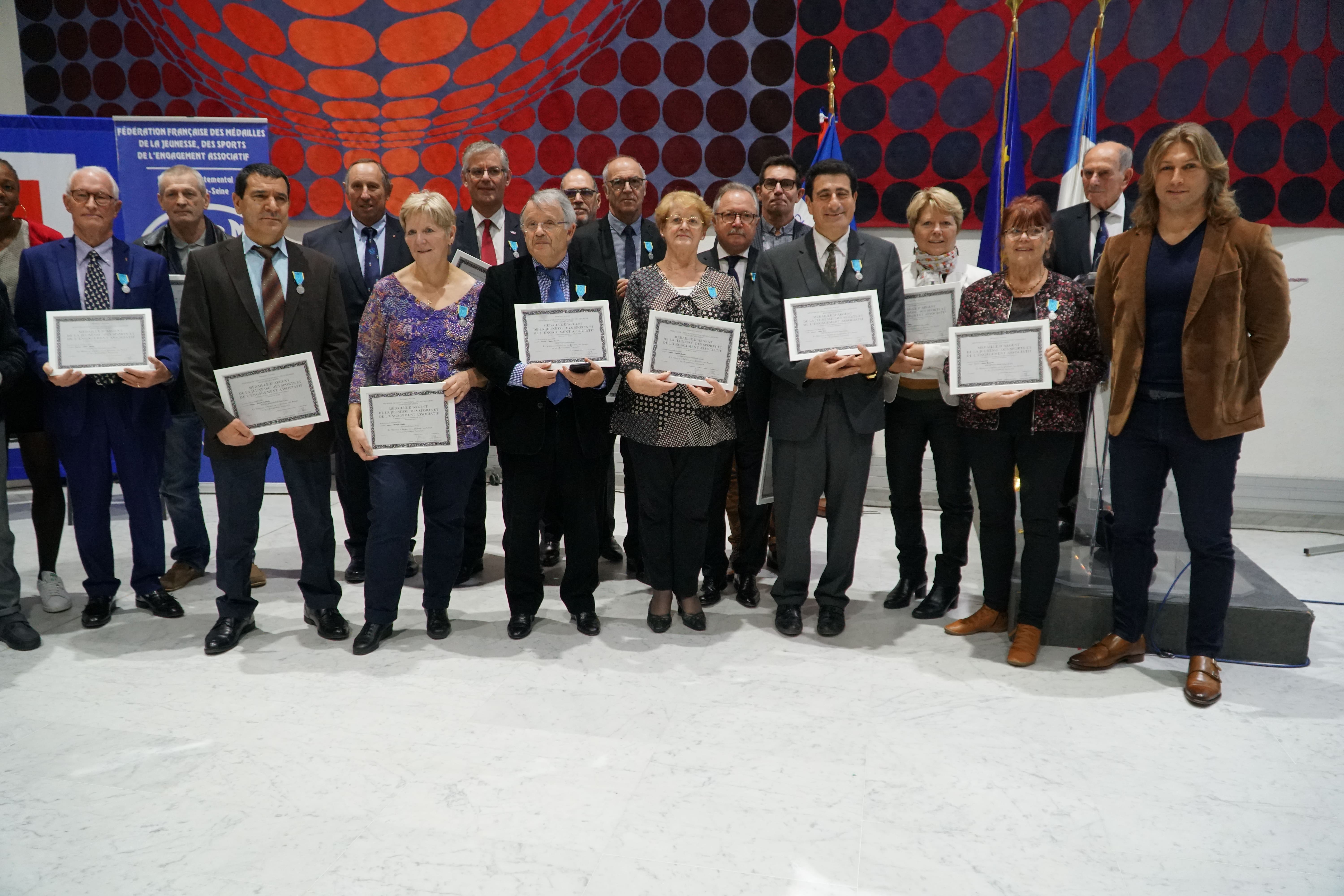 Remise des médailles ministérielles 2019