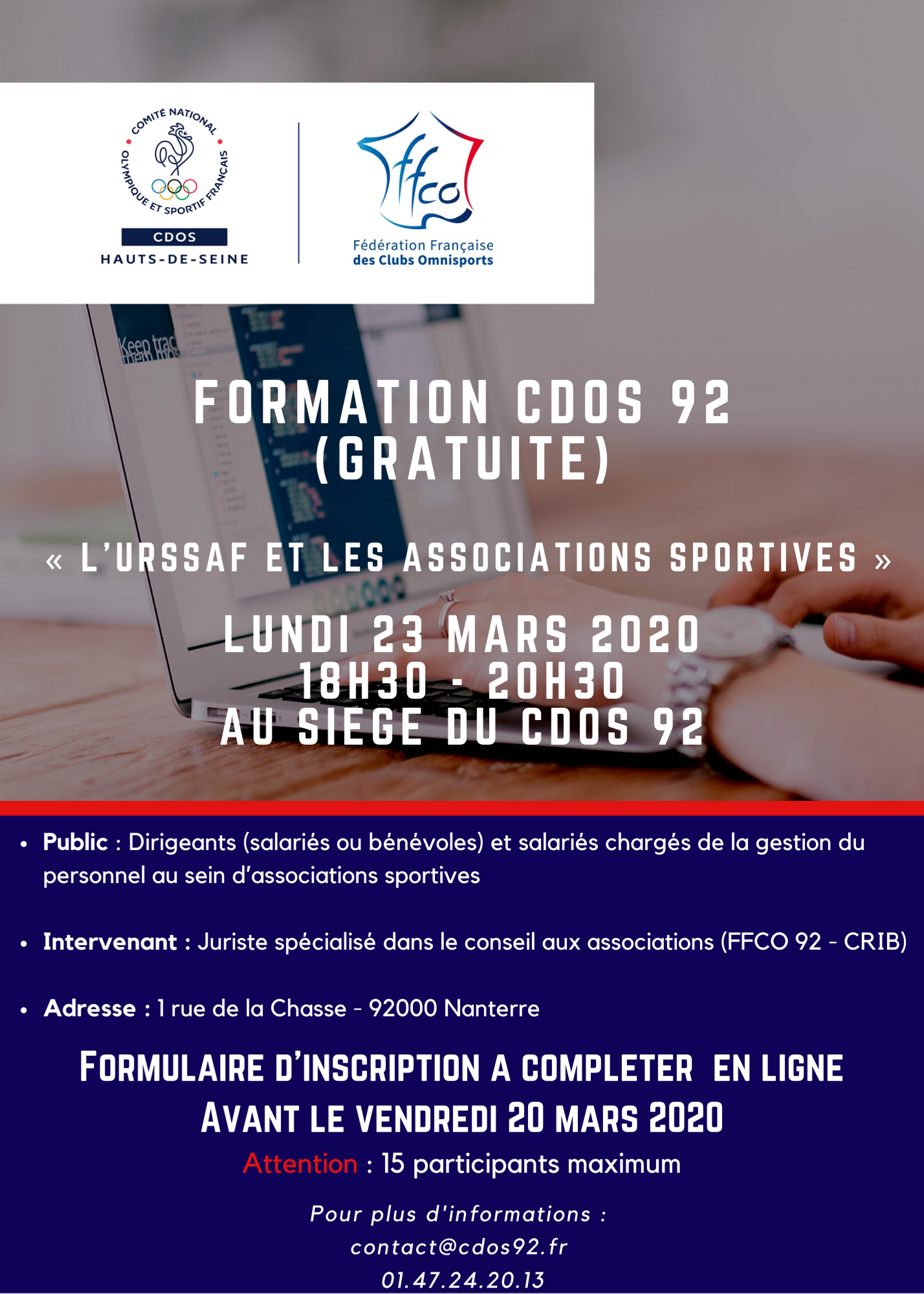 Formation du CDOS 92