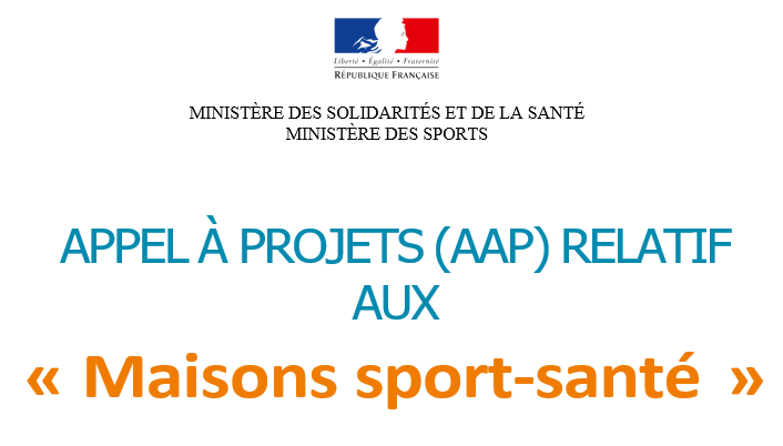 Appel à projets 2020 - Maisons Sport Santé