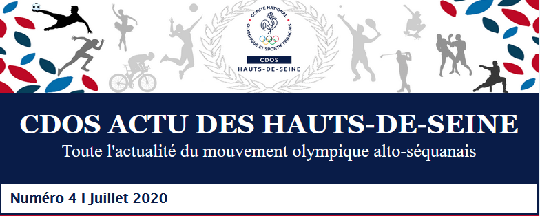 LE 4ÈME NUMÉRO DU CDOS ACTU DES HAUTS-DE-SEINE - JUILLET 2020