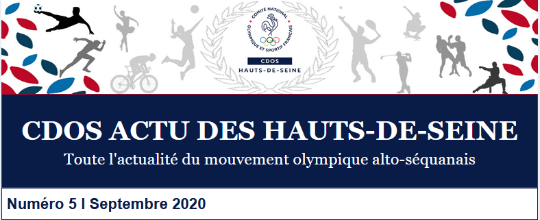 LE 5ÈME NUMÉRO DU CDOS ACTU DES HAUTS-DE-SEINE - SEPTEMBRE 2020