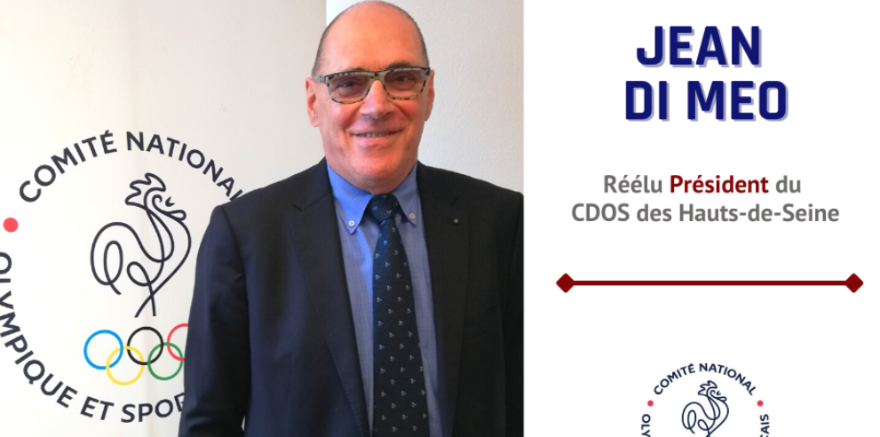 Un nouveau mandat pour Jean Di Meo - Résultats AG élective du CDOS 92