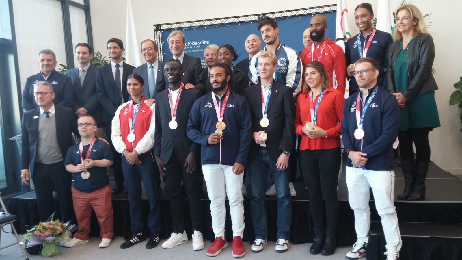 Le CDOS 92 célèbre les athlètes alto-séquanais médaillés à Tokyo