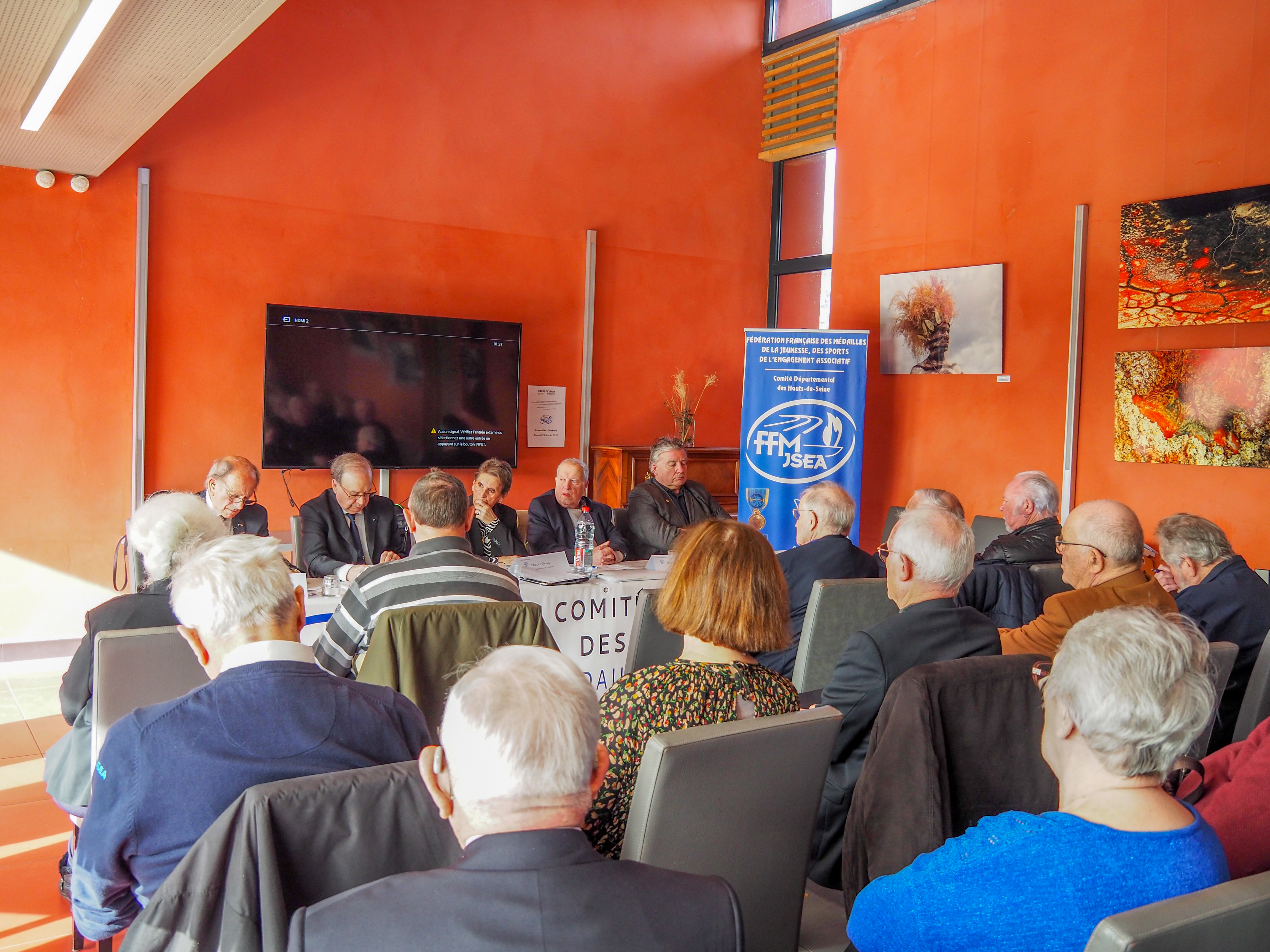 Assemblée générale du CDMJSEA 92