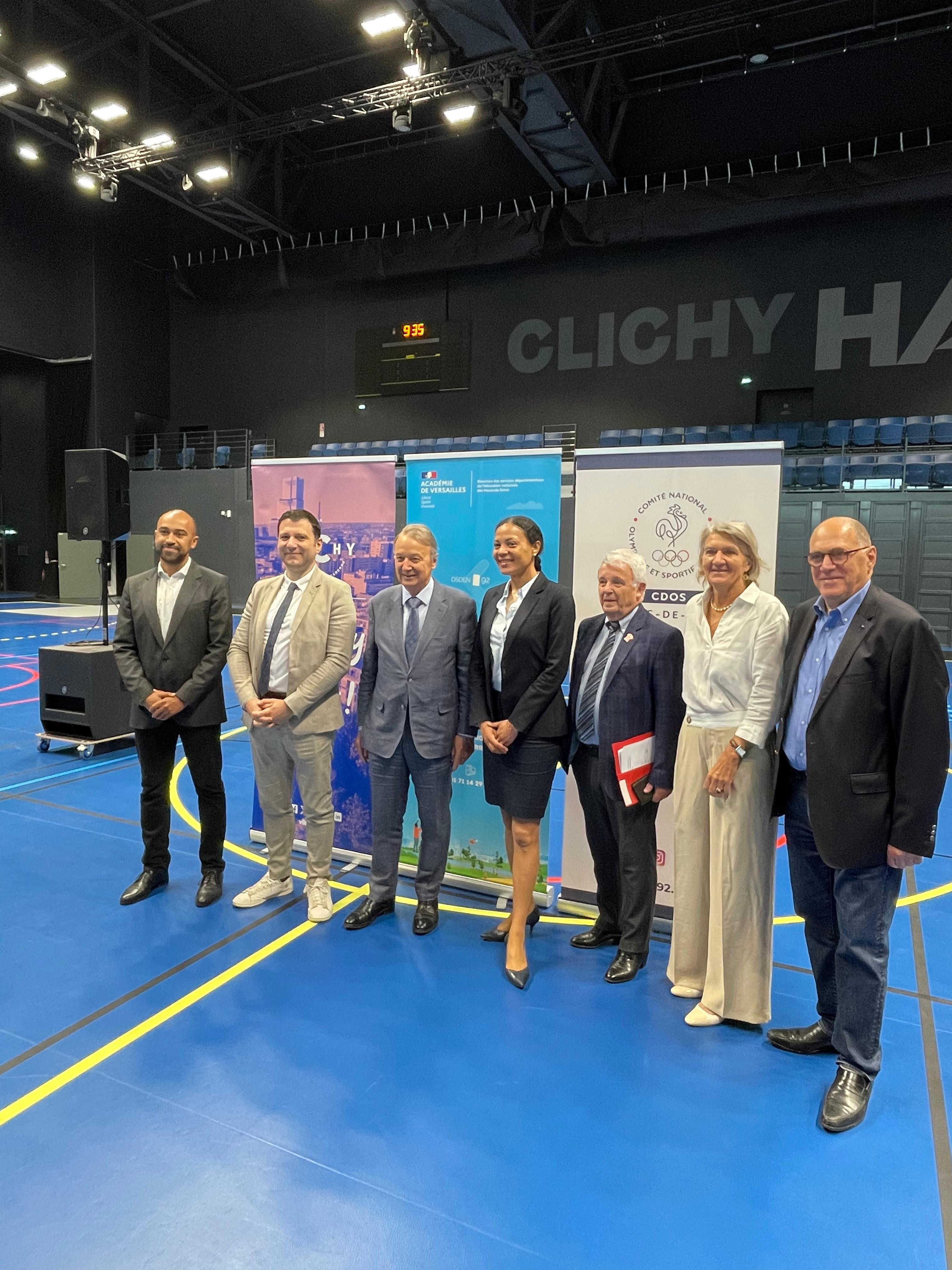 Première journée des ambassadeurs du sport et de l'olympisme dans les Hauts-de-Seine
