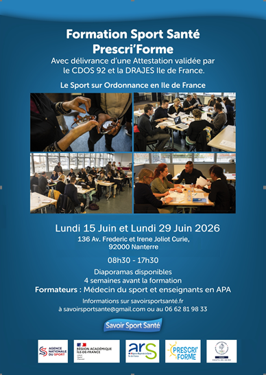 Formation prescri'forme - session juin 2026