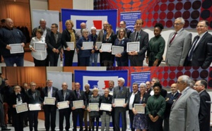 Remise des médailles ministérielles 2018 à la Préfecture de Nanterre