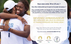Devenez ambassadeur de l'héritage des Jeux Olympiques et Paralympiques de Paris 2024