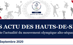 LE 5ÈME NUMÉRO DU CDOS ACTU DES HAUTS-DE-SEINE - SEPTEMBRE 2020