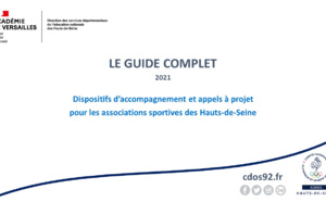 Dispositifs de soutien aux associations sportives des Hauts-de-Seine - Le Guide complet 2021