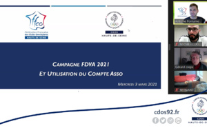 Retour sur le webinaire "Campagne FDVA II et Compte Asso" du CDOS 92 / CDCO 92