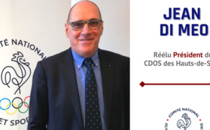 Un nouveau mandat pour Jean Di Meo - Résultats AG élective du CDOS 92