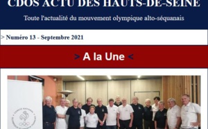 CDOS Actu des Hauts-de-Seine - Numéro 13 - Septembre 2021