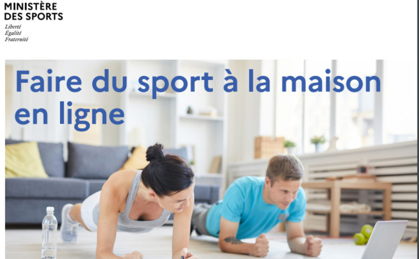 Faire du sport à la maison en ligne !