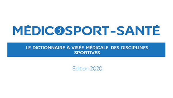 Sport sur prescription médicale : publication du Médicosport-santé 2020